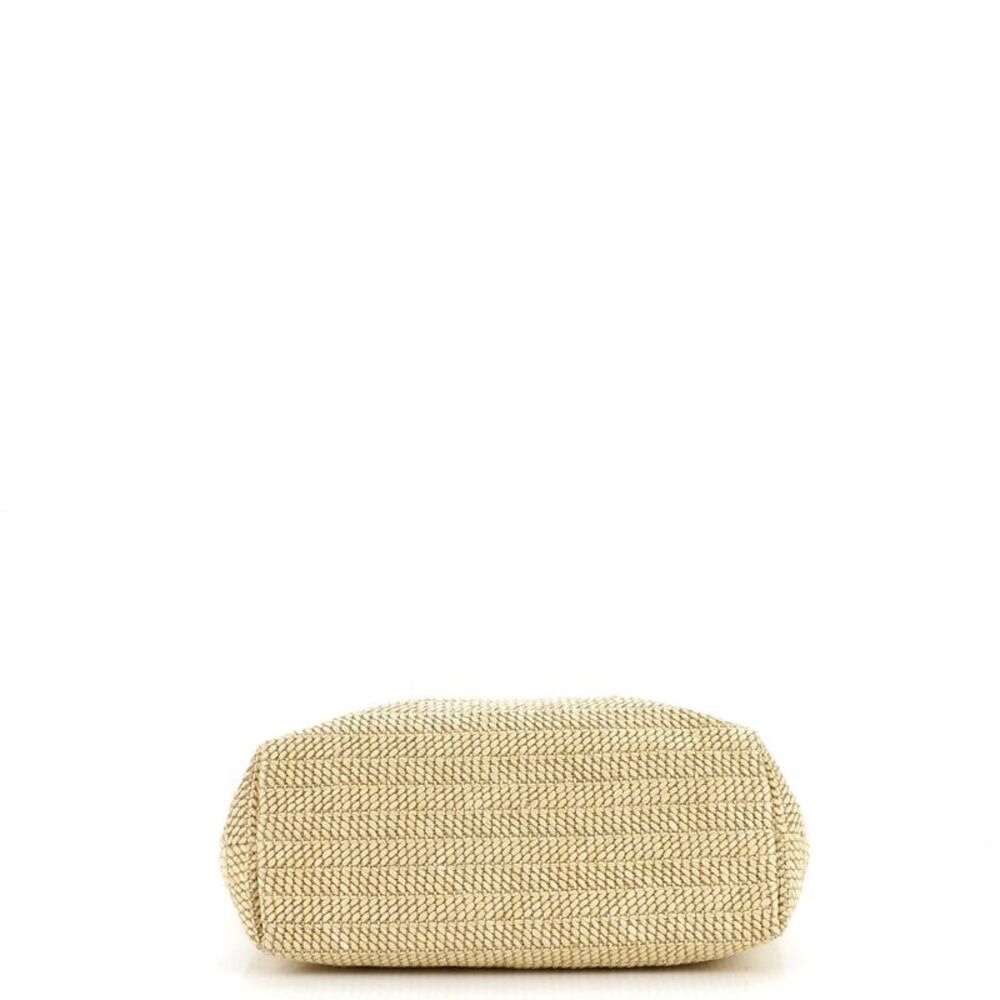Gucci Logo Plaque Convertible Tote Raffia Small Neutral - Picture 4 of 7